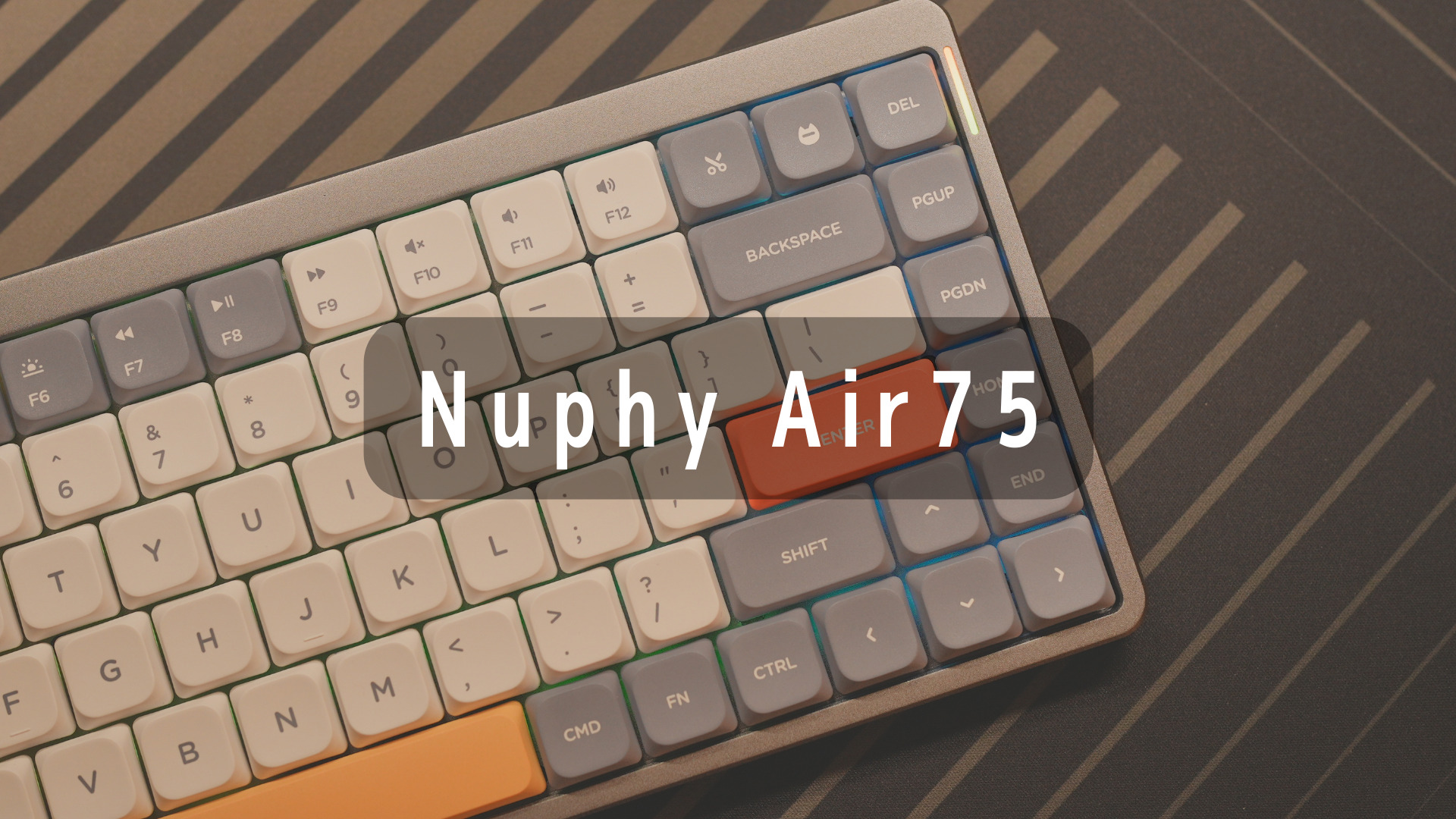 薄型無線メカニカル、Nuphy Air75をカスタマイズしてみる | Tech Neighbor