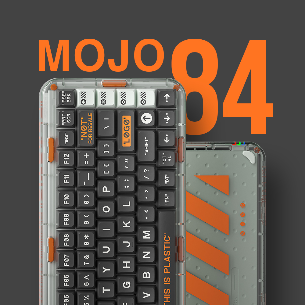 melgeek mojo84 メカニカル キーボード-
